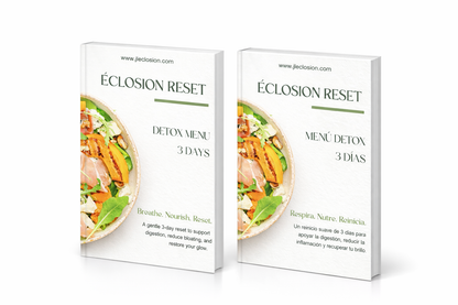 MENÚ DETOX - 3 DÍAS